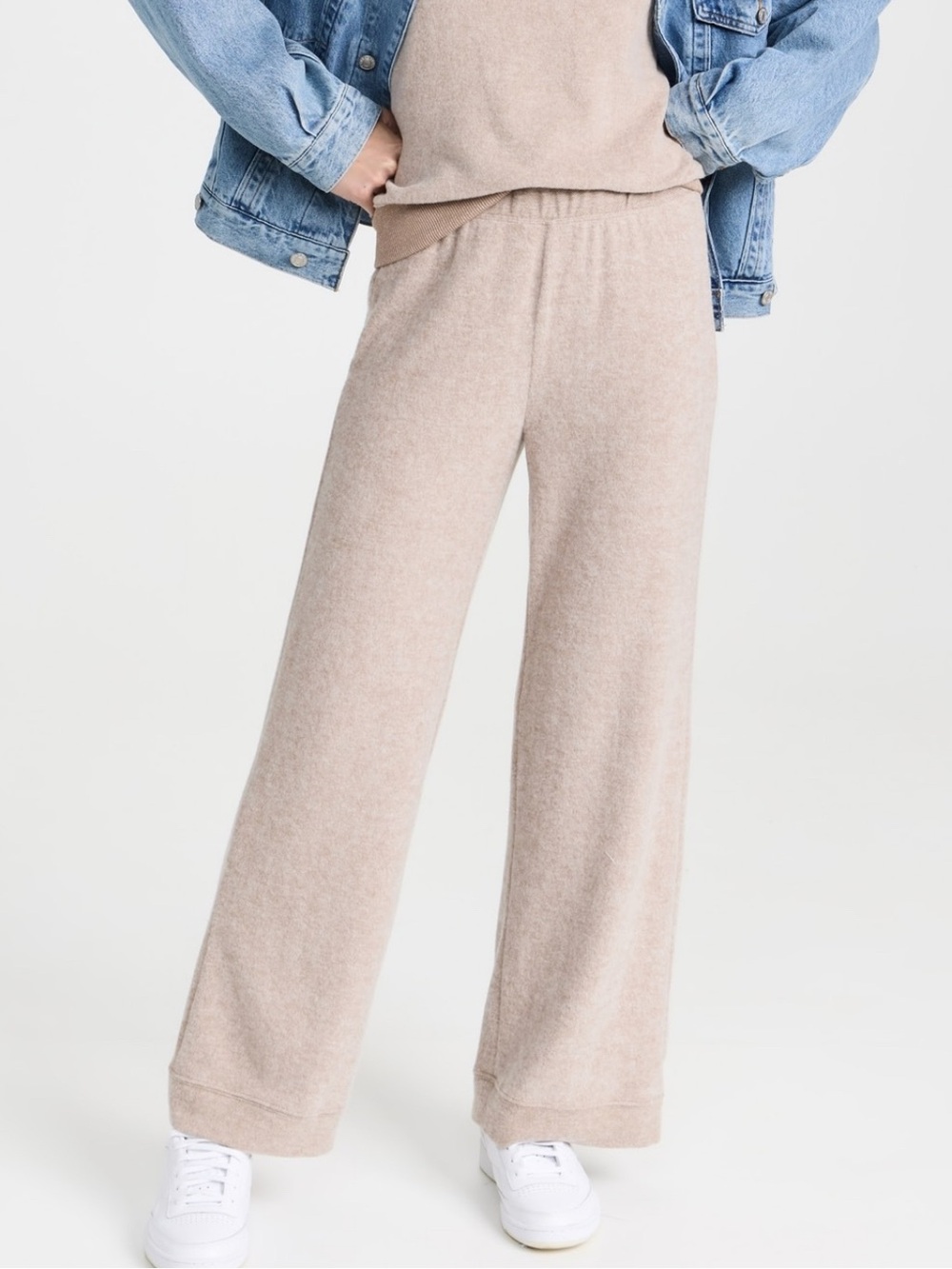 Z SUPPLY tessa cozy pants in beige